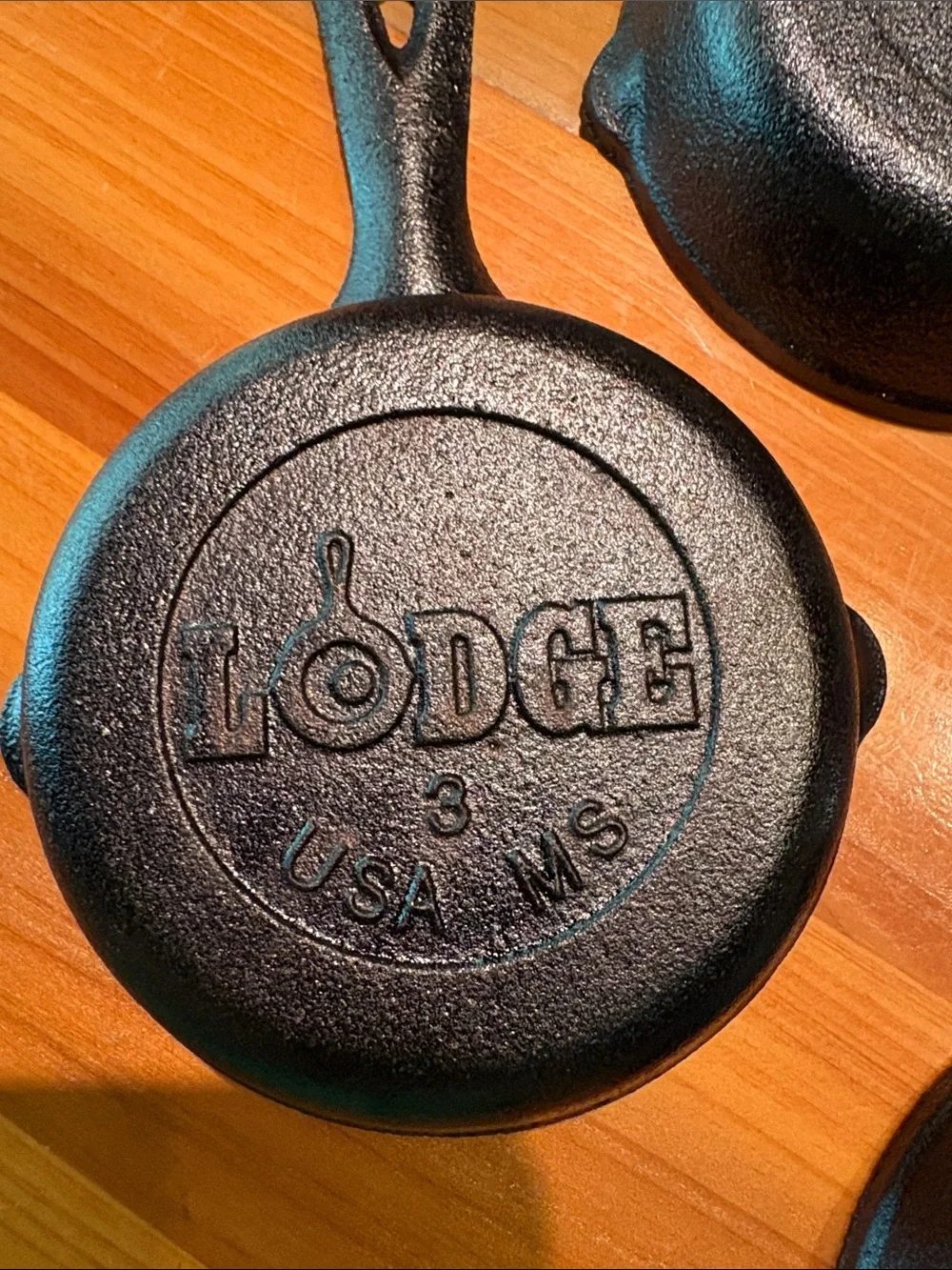 Lodge Cast Iron Skillet Set - Black Mini Fry Pans (Set of 4)